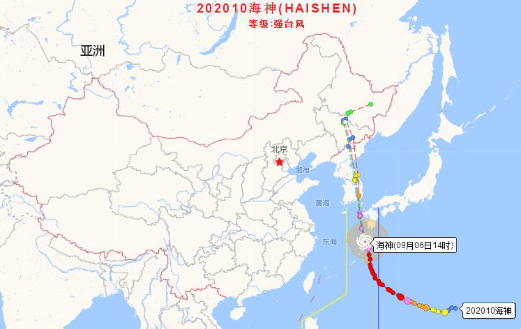 揭秘台风海神移动轨迹与影响范围，实时路径图的重要性分析